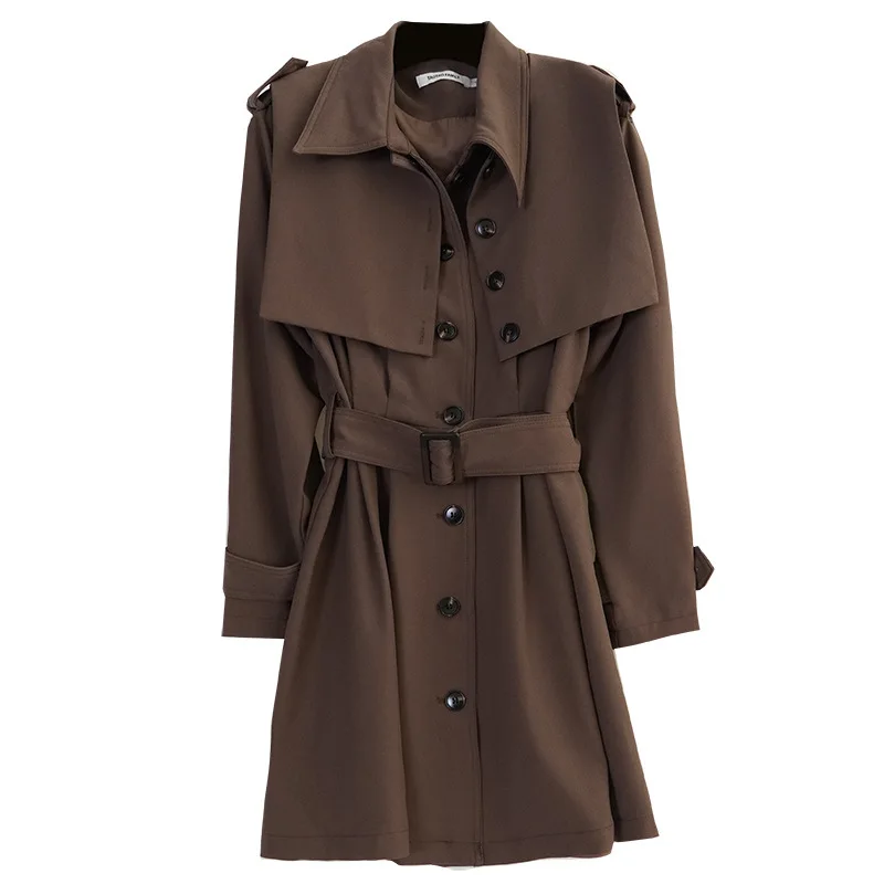 

With quality fall 2020 fresh sweet A word cotton long sleeve v-neck dress factory direct sale