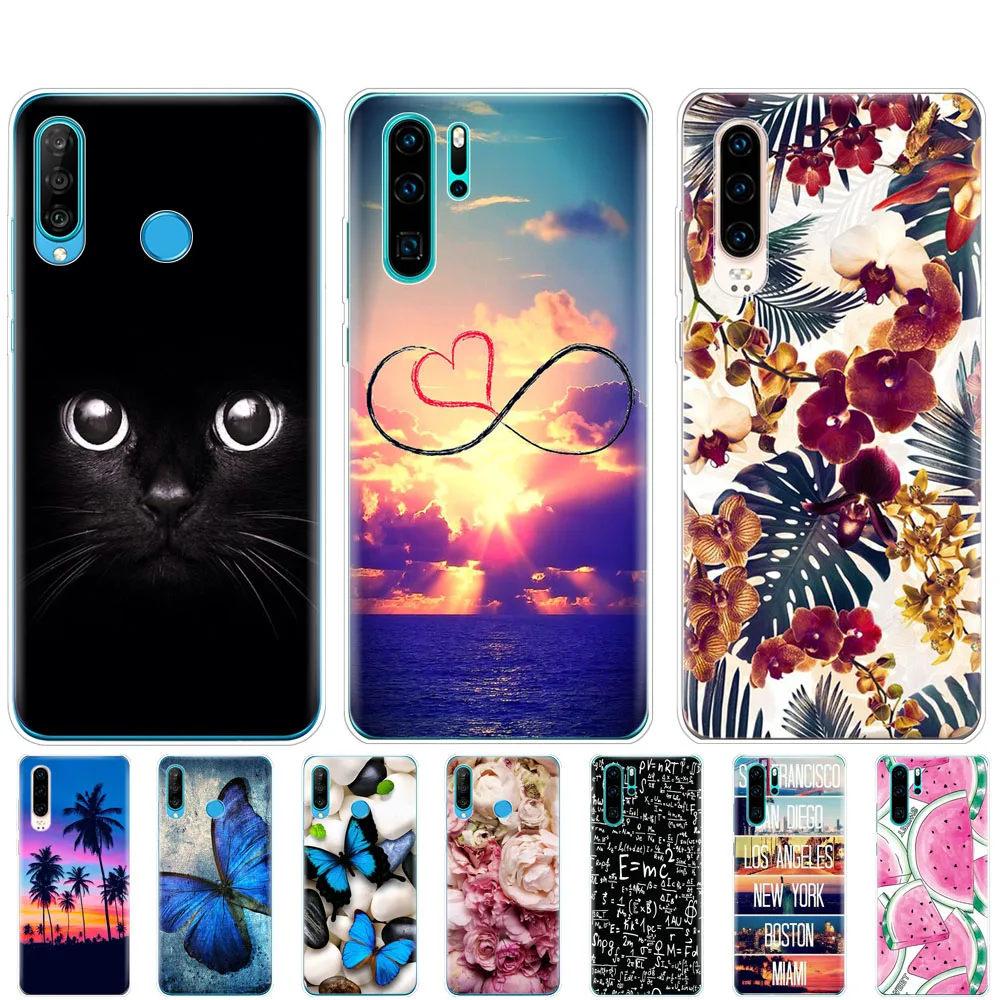 Чехол для Huawei P30 Pro чехол P30Pro силиконовый телефона из ТПУ задняя крышка VOG L29 ELE P 30