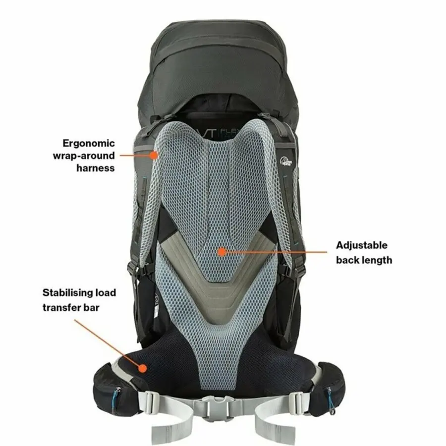 

Men Bag 2021 LOWE ALPNE Cerro torre 60-80 lt women's camping and mountaineer bag Grey Male Sport bag