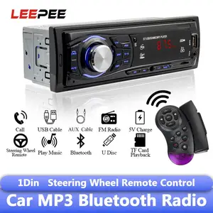 1 din car mp3 player with remote control rca audio subwoofer bluetooth headunit usb radio stereo fm radio auto parts free global shipping