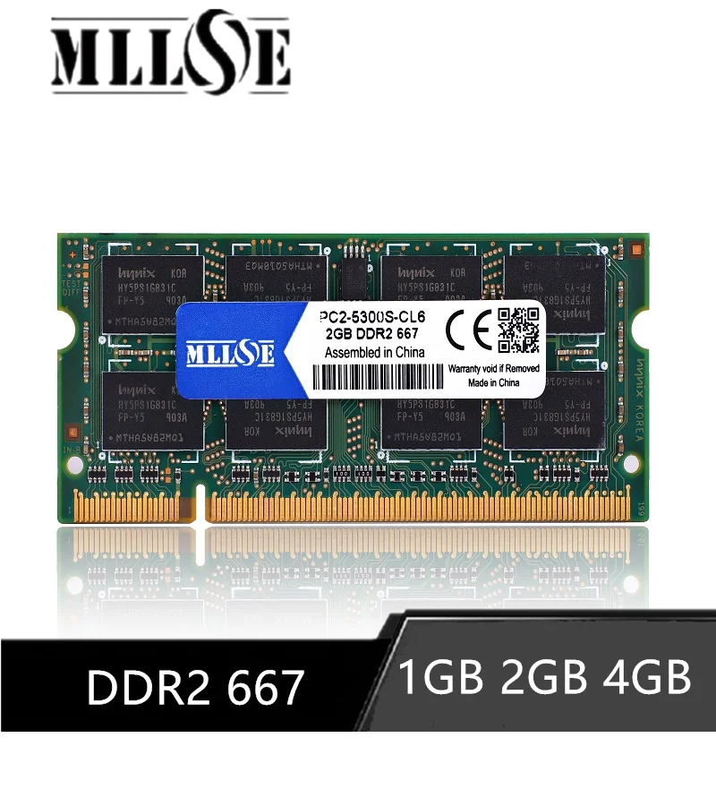 ddr2 1gGB 2GB 4GB ram 667Mhz sodimm Laptop Memory PC2-5300 667mhz 200pin 1.8V ddr 2 for Notebook Lifetime Warranty