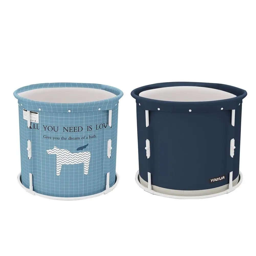 Портативная Складная круглая Ванна раковина для душа дома ванная складная