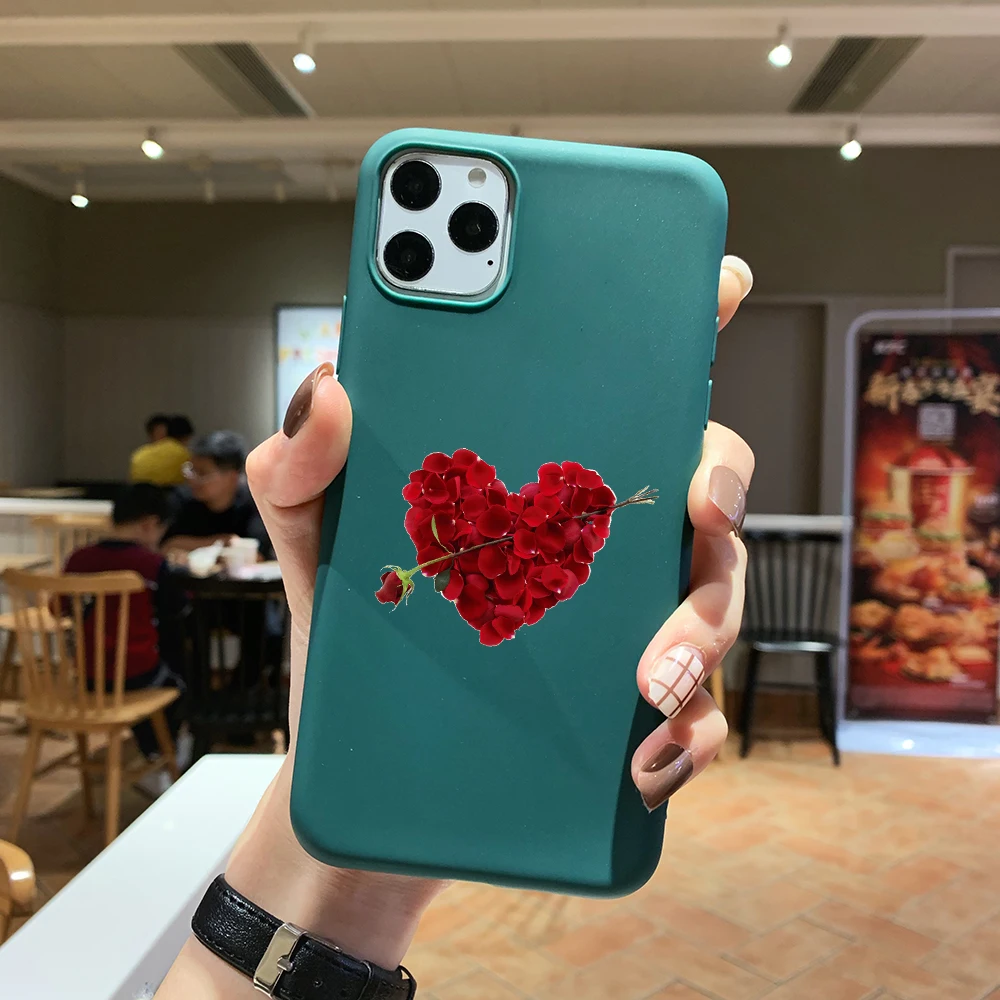 Чехол для iPhone se 2020 6 6s 7 8 Plus x xs xr max 11pro силиконовый мягкий ТПУ оригинальный белый