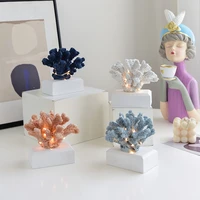 simulation resin coral decoration desk living room decoration home accessories resin crafts decoration