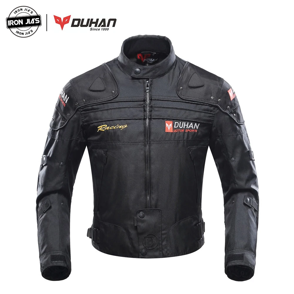 DUHAN Motorcycle Jacket Motorbike Riding Jacket Windproof Motorcycle Full Body Protective Gear Armor Autumn Winter Moto Clothing