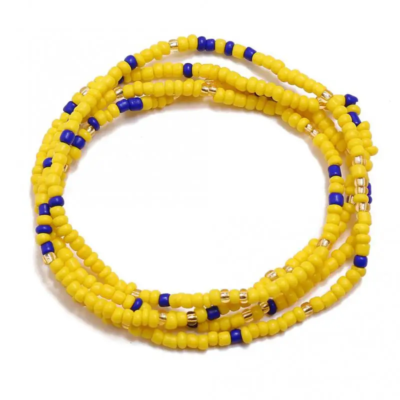 Женская для талии живота эластичная цепочка в богемном стиле африканском с