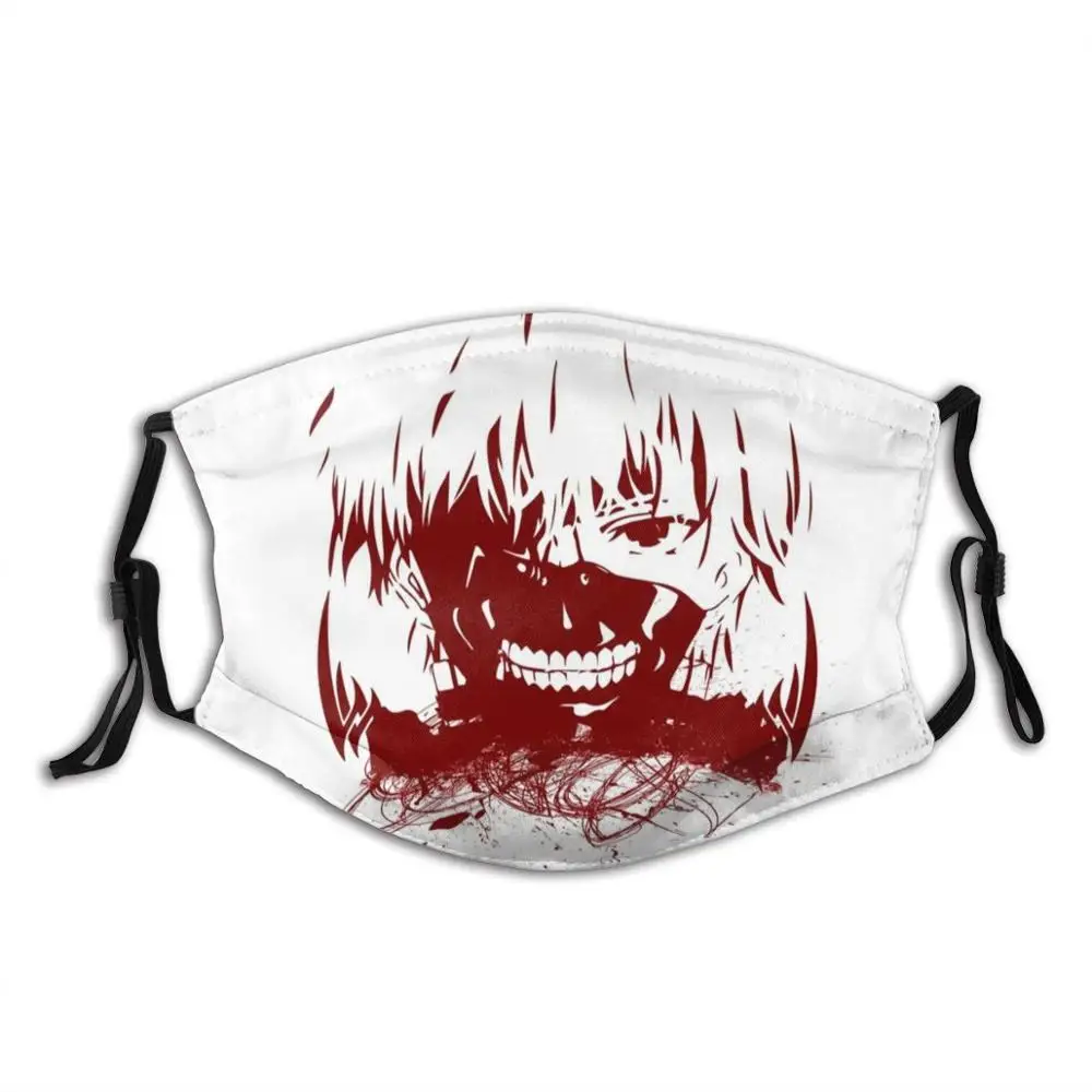Маска-антипылевой фильтр для взрослых и детей Токийский Гуль Кен канеки аниме