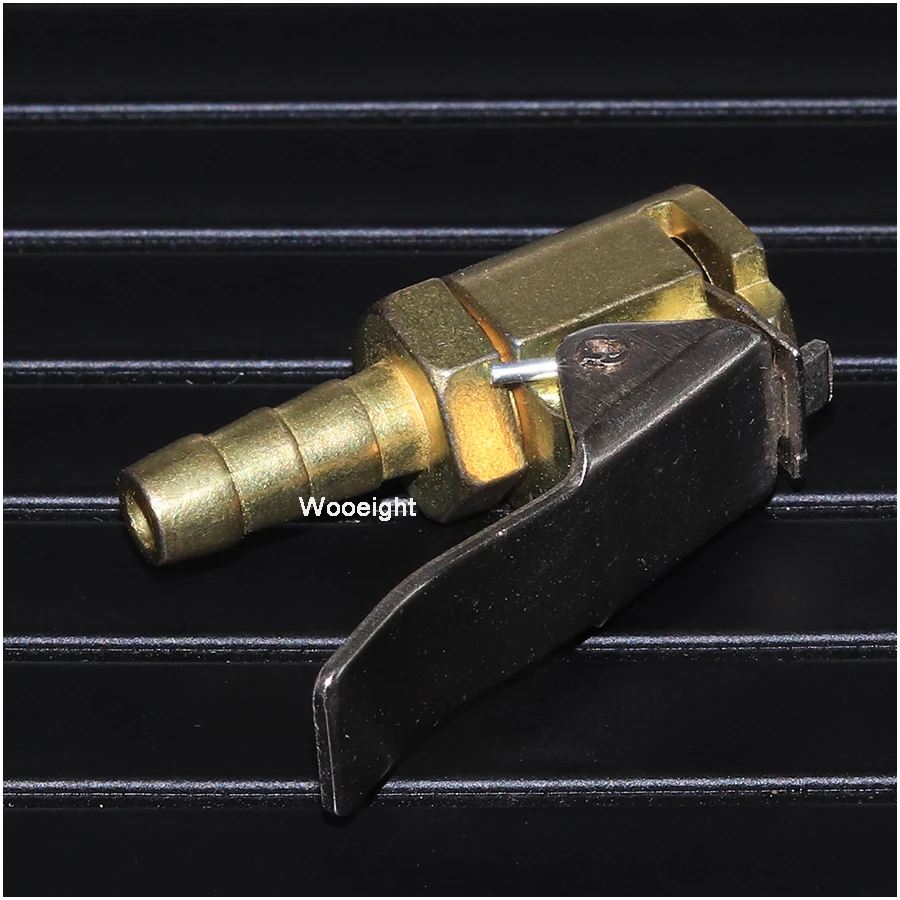 Авто цинковый сплав 6 мм колеса шины воздушный патрон насос клапан зажим разъем