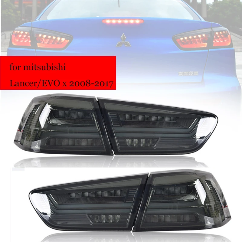 Пара автомобильных светодиодных задних стоп-сигналов для Mitsubishi Lancer EVO x 2008 - 2017 |