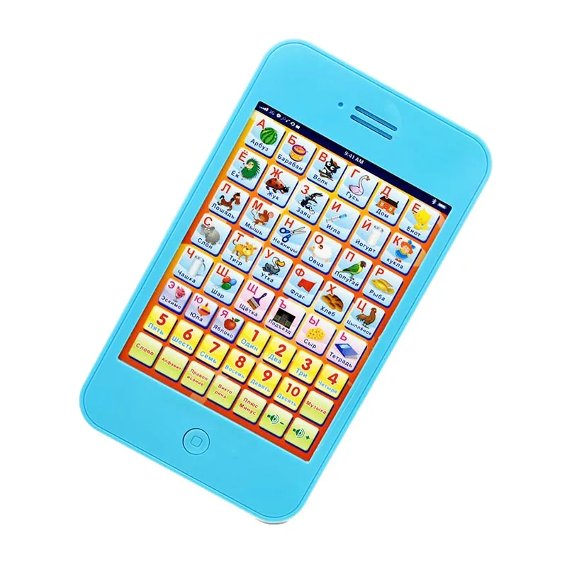 Обучающие игрушки для детских планшетов на русском языке Y Pad детей ABC русская