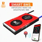 Аккумулятор Daly SMART BMS 32S 27S 21S Bluetooth BMS 60A 3,7 в или 3,6 В, литиевый аккумулятор 18650 с балансиром для электровелосипеда, скутера, трехколесного велосипеда Bms