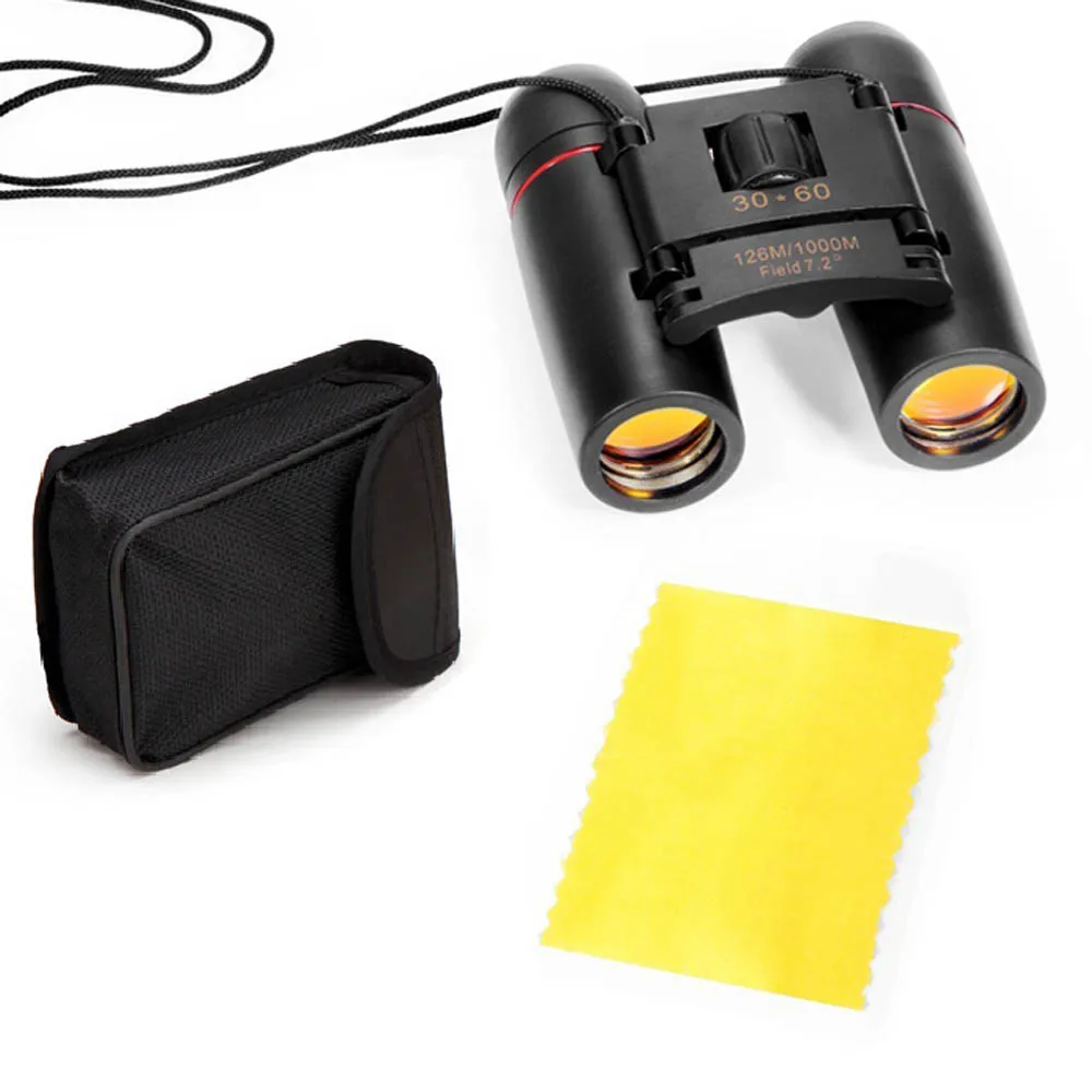 1/2PC 30x60 Portable Zoom HD Binoculars Folding Adjustable Educational Learning Telescope Bird Watching Optics telescope |