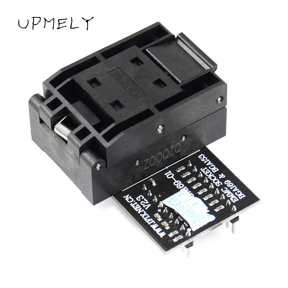 Оригинальный BGA169 / BGA153 EMMC адаптер V2.3 с 3 ограничивающими коробками BGA для