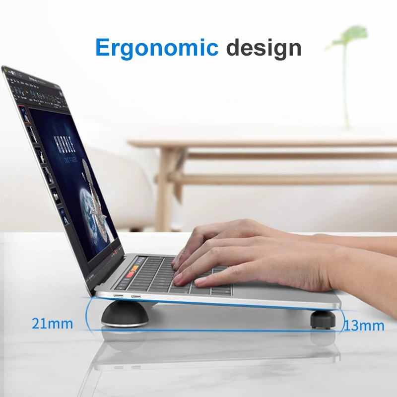 Портативная охлаждающая подставка для ноутбука Apple Samsung Acer Asus Dell и т. д. |