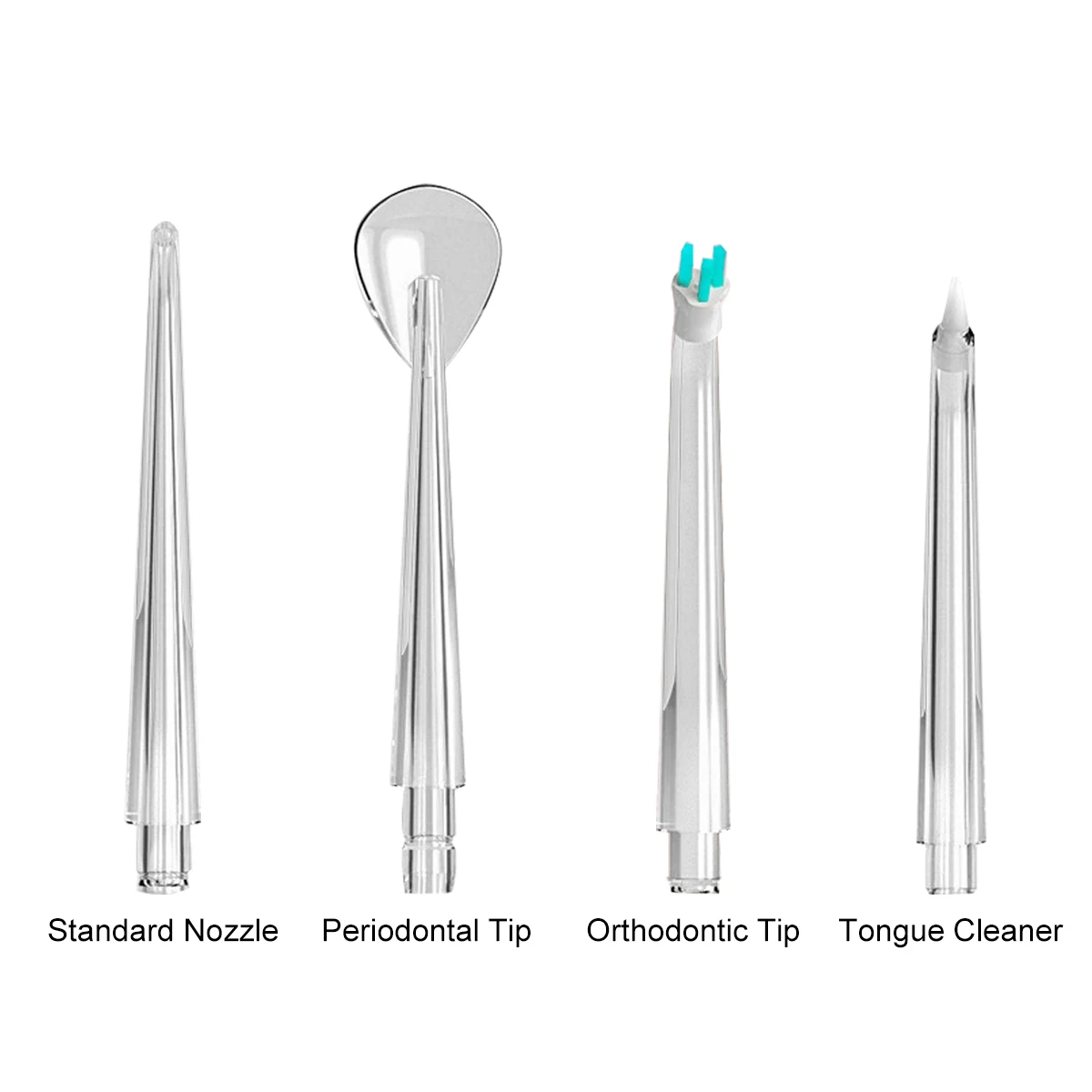 

220ML Oral Irrigator USB Rechargeable Water Flosser Portable Dental Water Jet Floss Teeth Cleaner Large Water Tank With 4 Nozzle