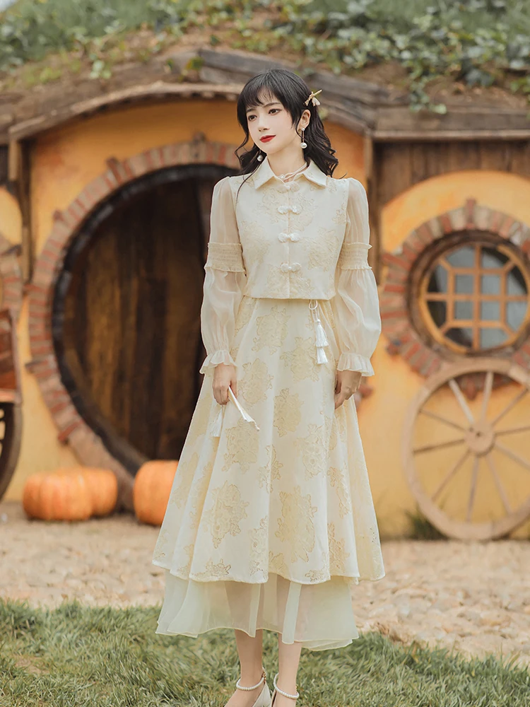 

Make the dress in two dress