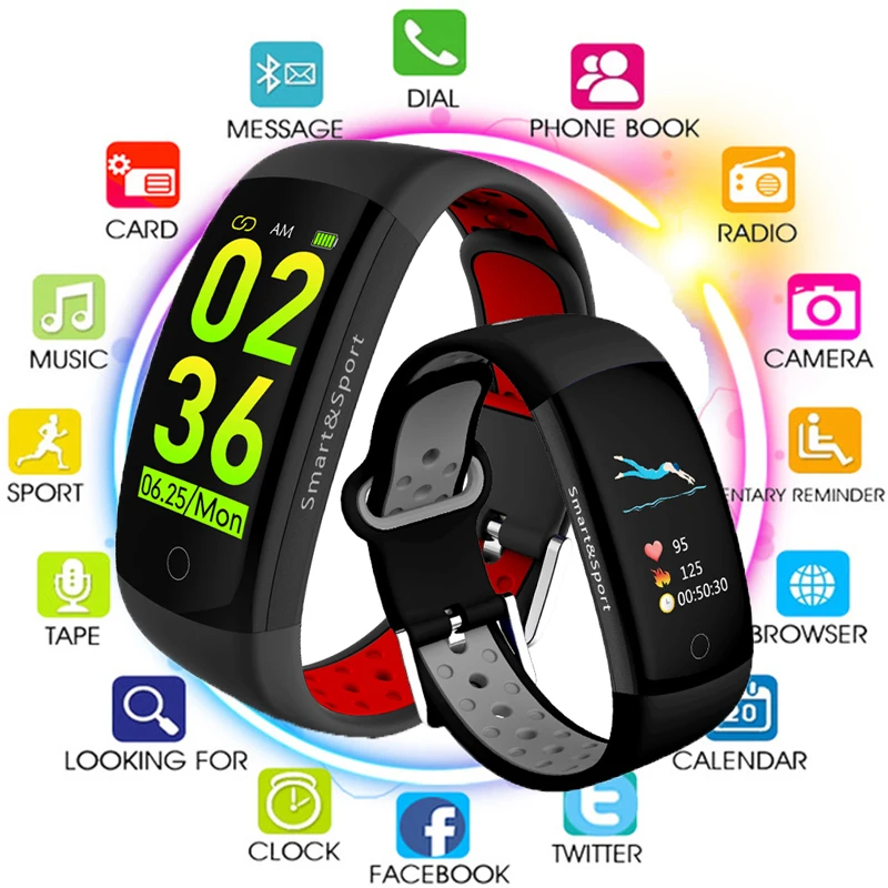 Умные часы для женщин и мужчин 3D динамический пользовательский циферблат умный