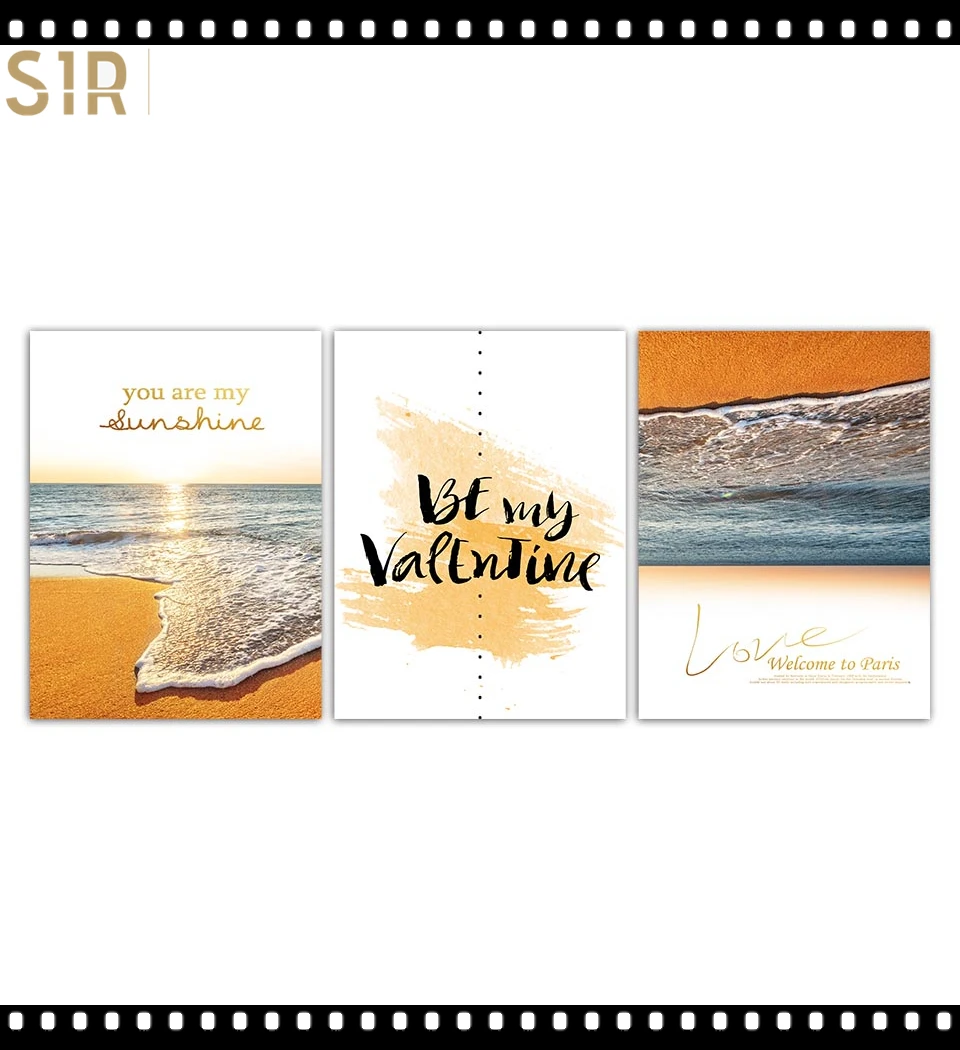 

Beautiful Beach HD Canvas Painting Wall Art Print Poster Picture Decorative Painting Living Room Home Decoration Anime Poster