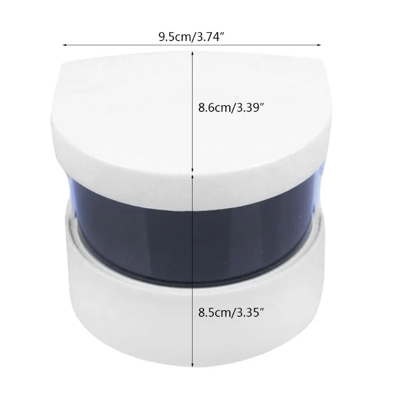 

Electric Jewelry Cleaner Machine Ultrasonic Vibrating for Polishing Rings Necklace Dentures Professional Cleaning Tank Accessory