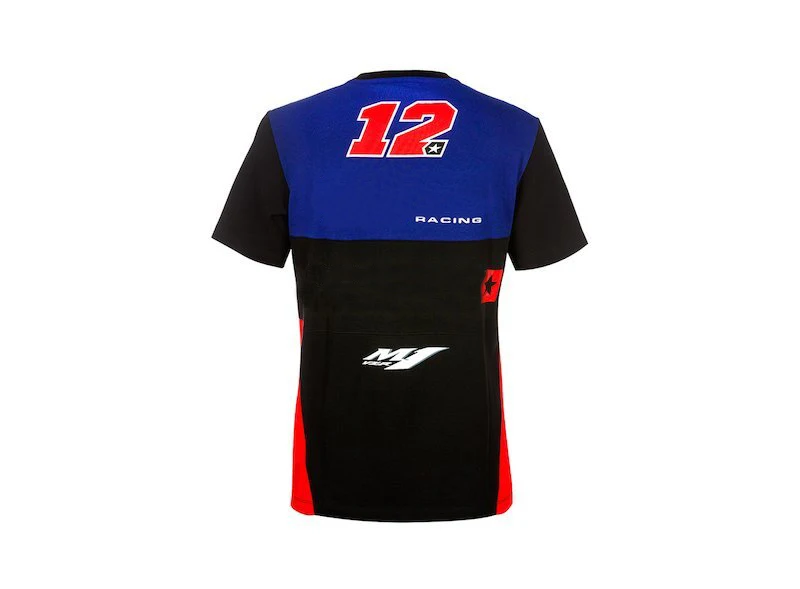 

MOTO GP Racing T-shirt For Yamaha No. 12 Fans Short-Sleeved Summer Quick Dryround Neck Motorcycle