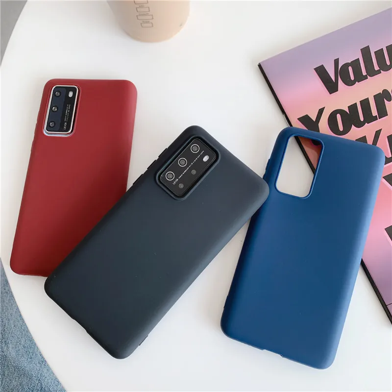 Силиконовый чехол для samsung galaxy a50 a70 a30 a40 a20 a10 a51 a71 a21 a31 a41 a10s a7 2018 матовый | Мобильные