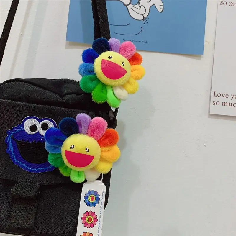 Классический Радуга Цвет Подсолнухи брошь в виде украшения стены плюшевая