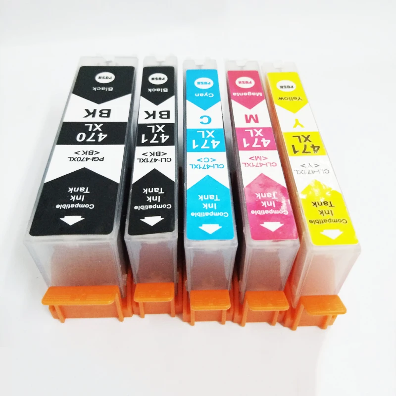 vilaxh PGI-470 CLI-471 PGI470 Ink Cartridge For Canon PGI 470 CLI471 Pixma MG5740 MG6840 MG7740 TS5040 TS6040 Printer | Компьютеры и