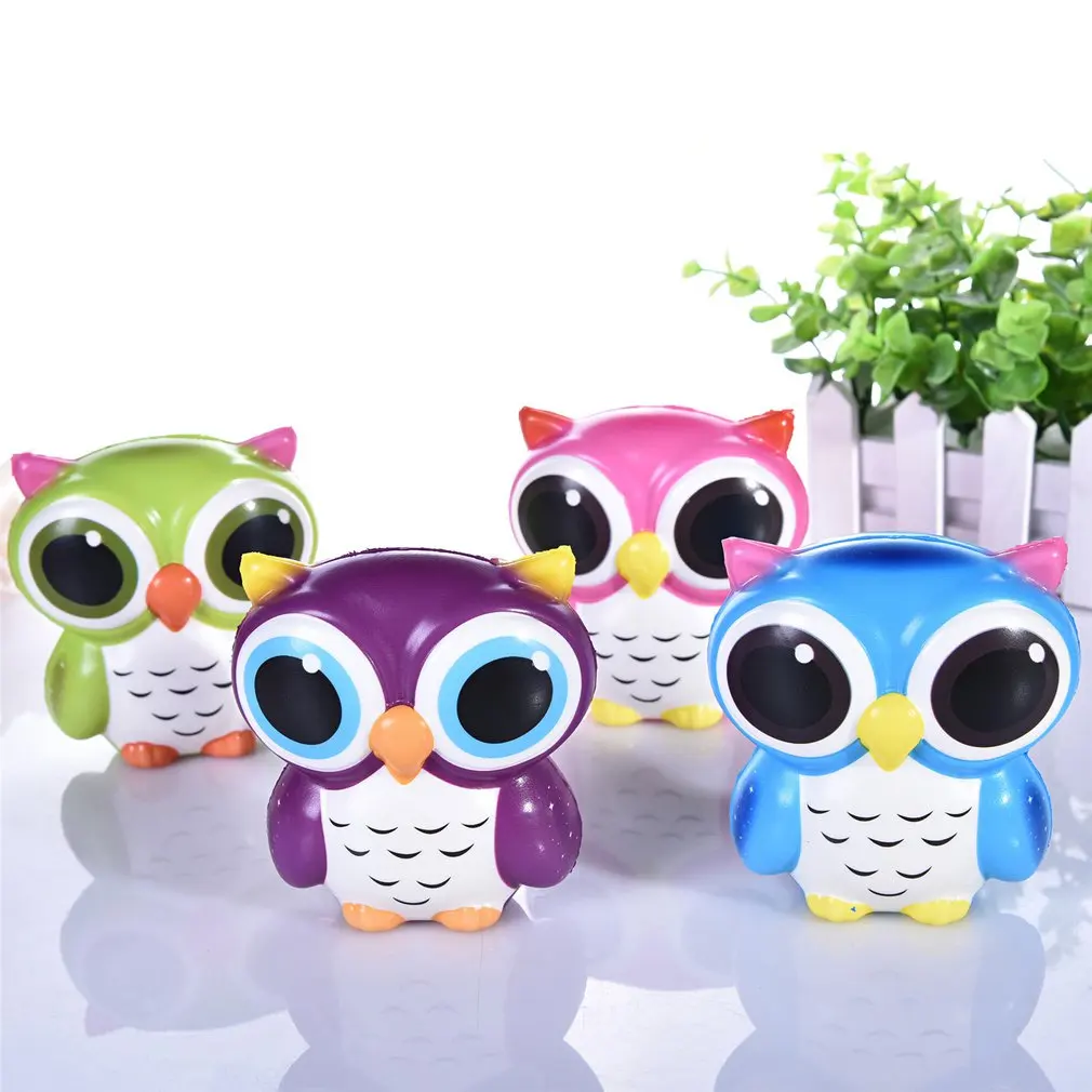 Дети Симпатичные Моделирование животных ПУ мягкими медленно поднимающиеся