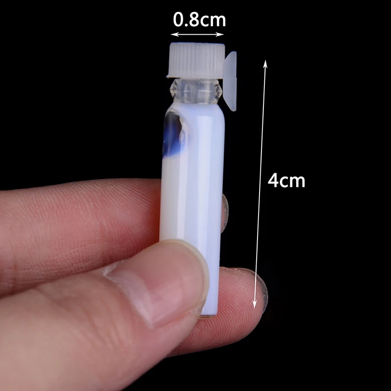 

5pcs 2ml False Eyelash Glue Transparent Glass Travel Size Eyelid Glue Stick Super Glue Makeup Tool
