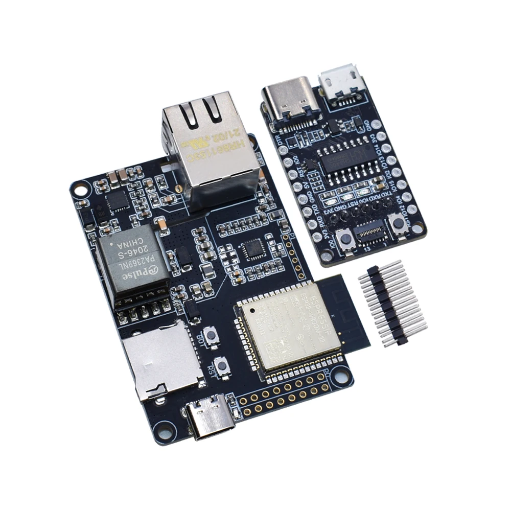 Официальный адаптер TTGO T Internet POE ESP32 WROVER B LAN8720A Chip Ethernet и плата расширения