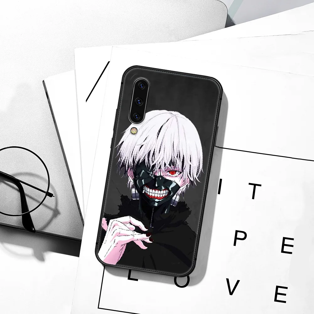 

Tokyo Ghoul Trendy Anime Kaneki Phone Case For Samsung Galaxy A7 9 8 10 20 20e 21 S 30 30S 31 41 50 50S 51 70 71 91 black Cover