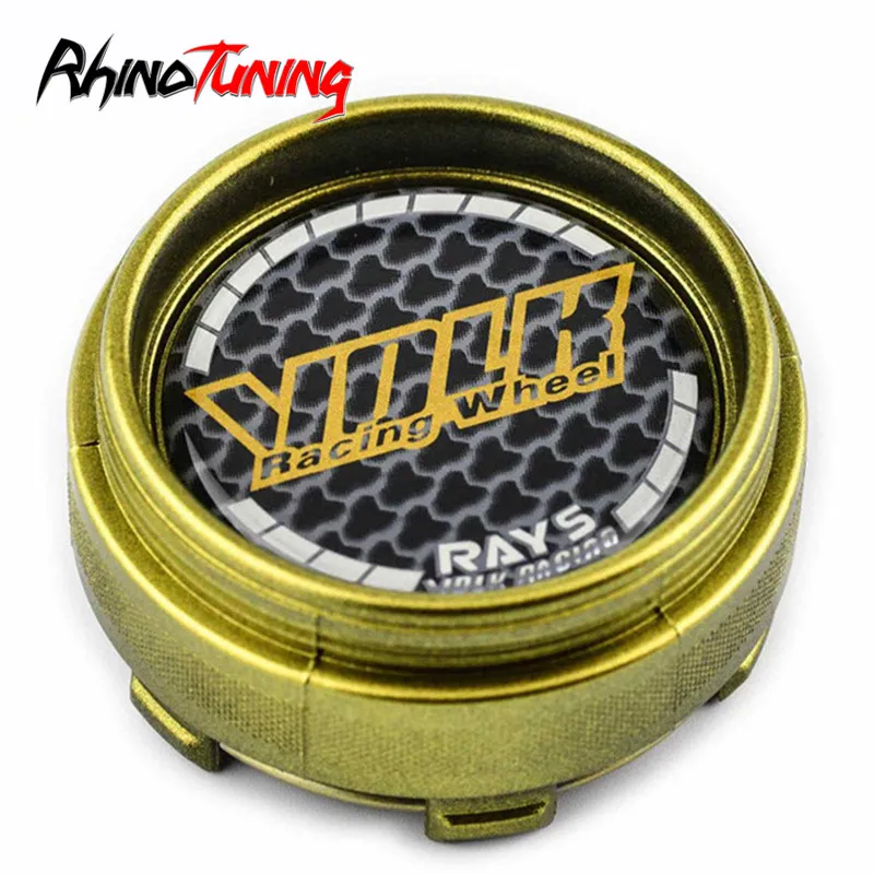 4pcs 66mm 62mm Volk Racing Car Wheel Center Caps Hub For Rays Wheels TE37 Tokyo Time Attack CE28 Rim Caphub Cover Emblem