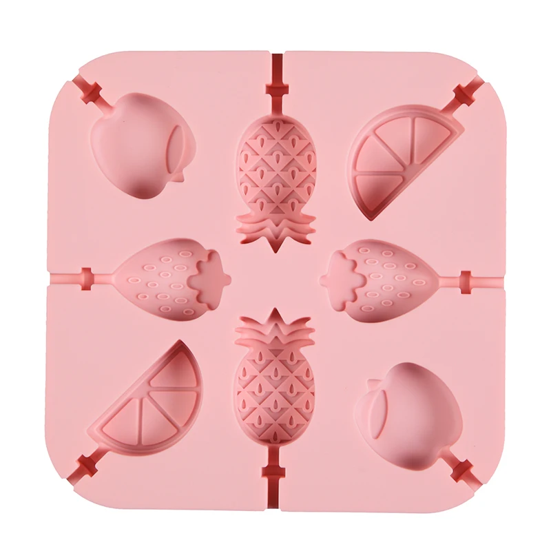 

Biscuit Molds Kitchen Baking Gadget Candy Ice Cookie Mould Silicone Food Grade Chocolate Lollipop Molds without rod