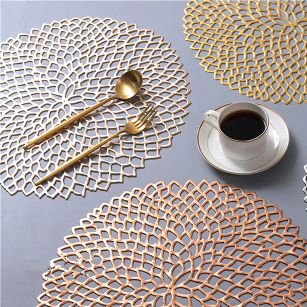 Подставка под искусство Рождественская имитация растений пальмовые золотые