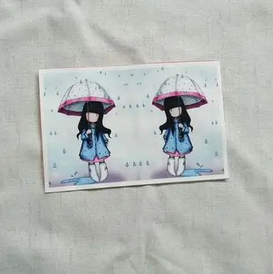 H114-5 13x20.5cm ZENGIA девушки хлопок холст ткань для DIY шитье лоскутное Декор ткань для кошелька/сумки/подушки ручная окрашенная ткань - Цвет: H114-5 13x20.5cm