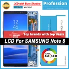 Дисплей для Samsung Galaxy Note 8, N9500, N9500F, 100% протестированный, 6,3 дюйма, сенсорный ЖК-экран, запасные части + Сервисный пакет