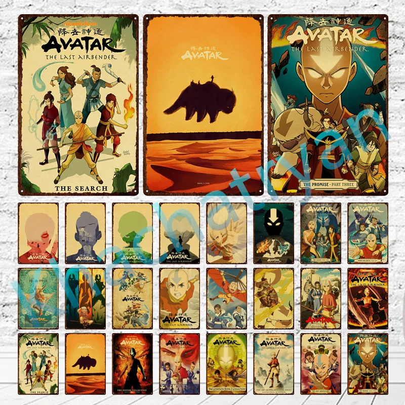 

Американский фильм в китайском стиле, металлическая фотокартина, железная жестяная вывеска, Настенная картина для декора комнат веера, дом...