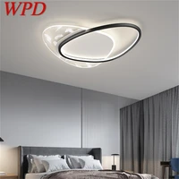 wpd nordic ceiling light modern simple lamp fixtures led 3 colors home for living dining room
