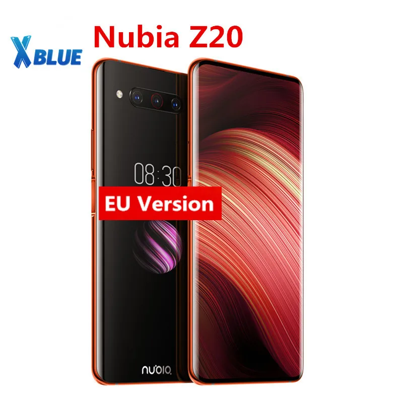 Nubia Z20 смартфон с 5 дюймовым дисплеем процессором Snapdragon 6 42 ОЗУ 8 ГБ ПЗУ 1 128 мАч 48