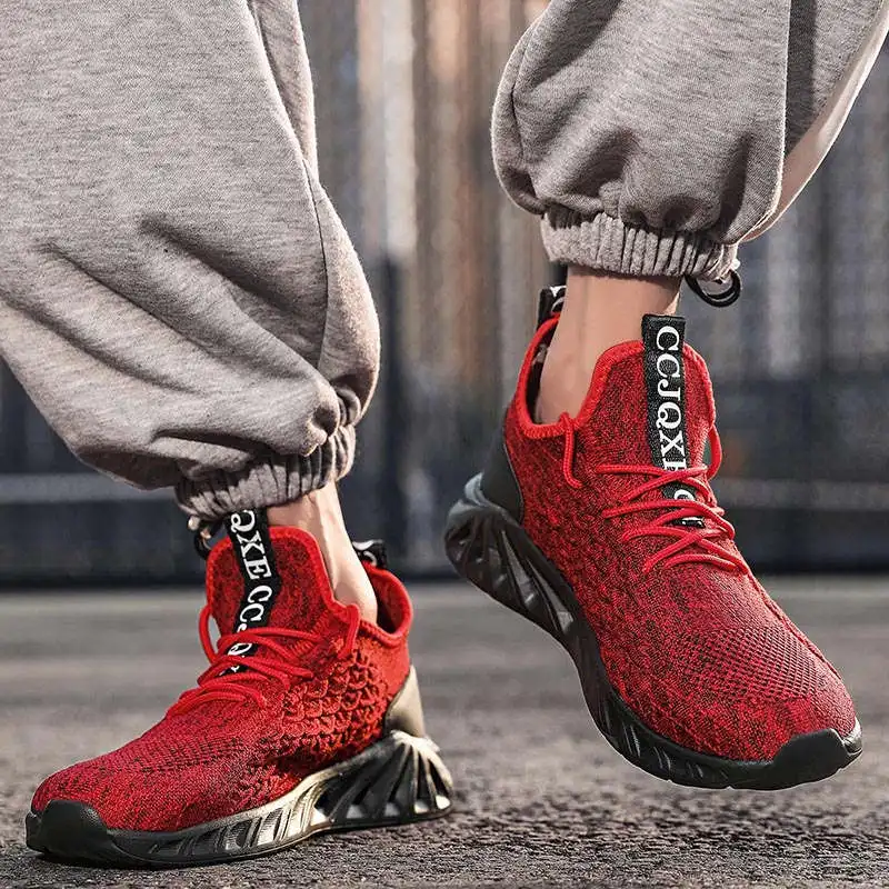 

Men Casual Sneakers Rubber Sport Shoes Man Zapatode Running Shoes Men's Without Heels Sports Tennis for Men Colored Tennis 491D