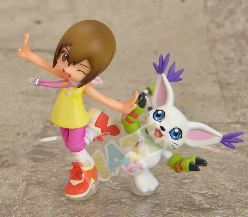 Digimon Gatomon Yagami Hikari Tailmon цифровые Приключения ПВХ Фигурки игрушки коллекция моделей