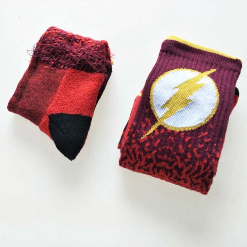 6 пар осенне зимних новых женских мультяшных комиксов Marvel забавных спортивных