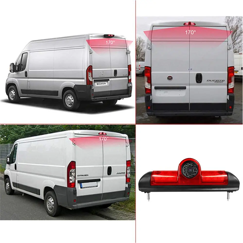 CCD автомобильный тормозной светильник камера заднего вида для Citroen JUMPER III FIAT DUCATO X250 peugeot BOXER III светодиодный светильник парковочная камера заднего вида