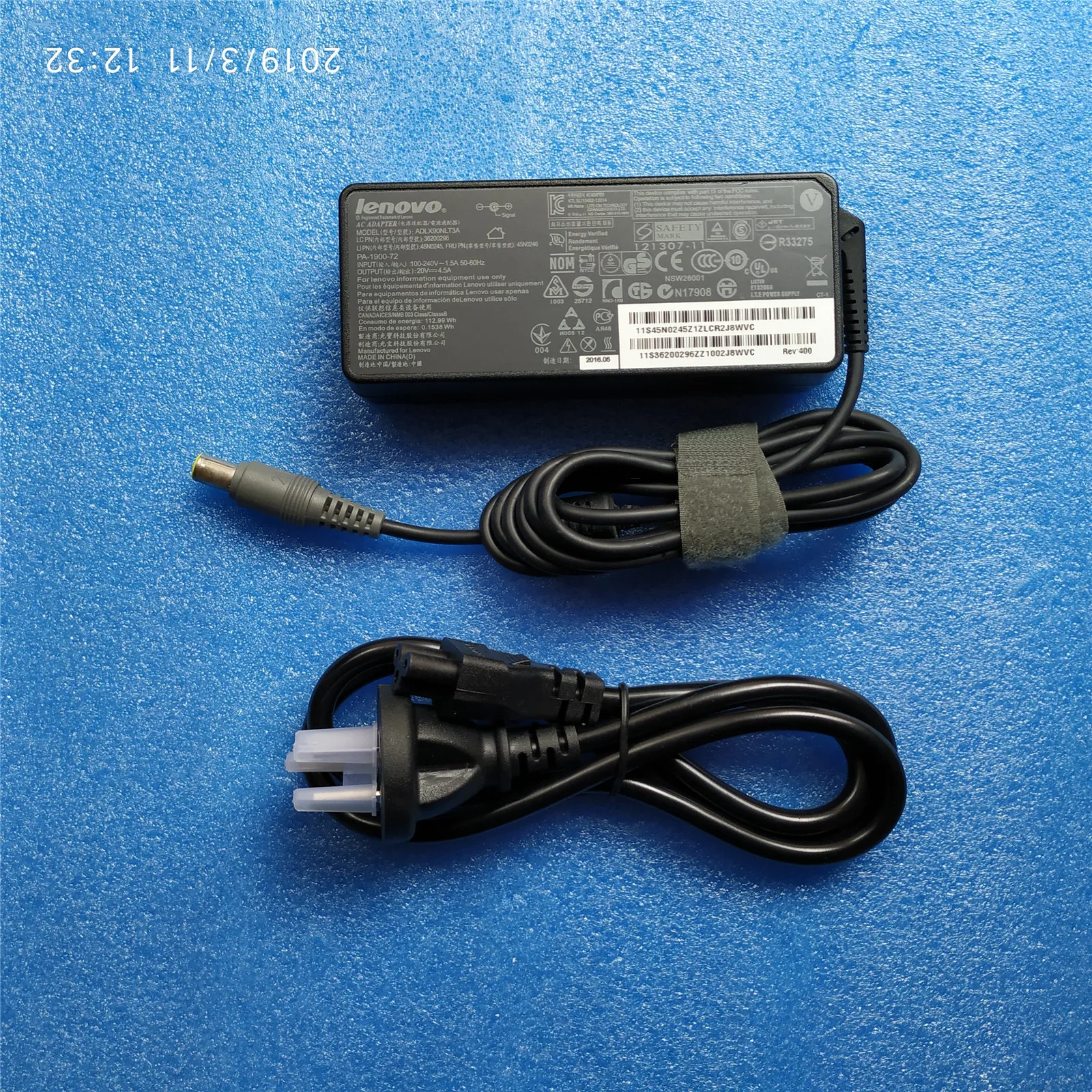 20V 4.5A 90W адаптер переменного тока питания для ноутбука Зарядное устройство для lenovo ThinkPad t410 t420 t430 t400 E40 E420 E430C E431 E520 E530 T61