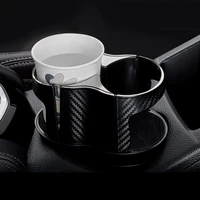 1pcs car 2 in 1 design portable multifunction vehicle cup holder drinks holder glove box bottle cup holder stand car styling