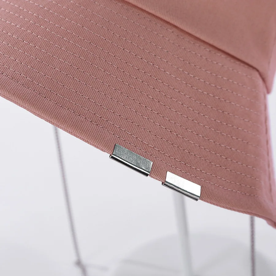 Fashion Chain Bucket Hat Women Summer Hats Girl Cotton Flat Top Feminine UV Visor Caps Beach Sun Block Wholesale | Аксессуары для