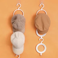 2pcs creative combinable coat hook household wardrobe hat storage rack multifunction round foldable door coat hook for bedroom