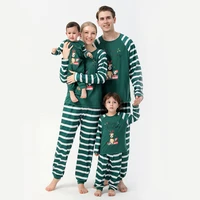 family matching pajamas 2021 christmas father mother kids clothes set baby jumpsuit family look pyjamas matching family outfits
