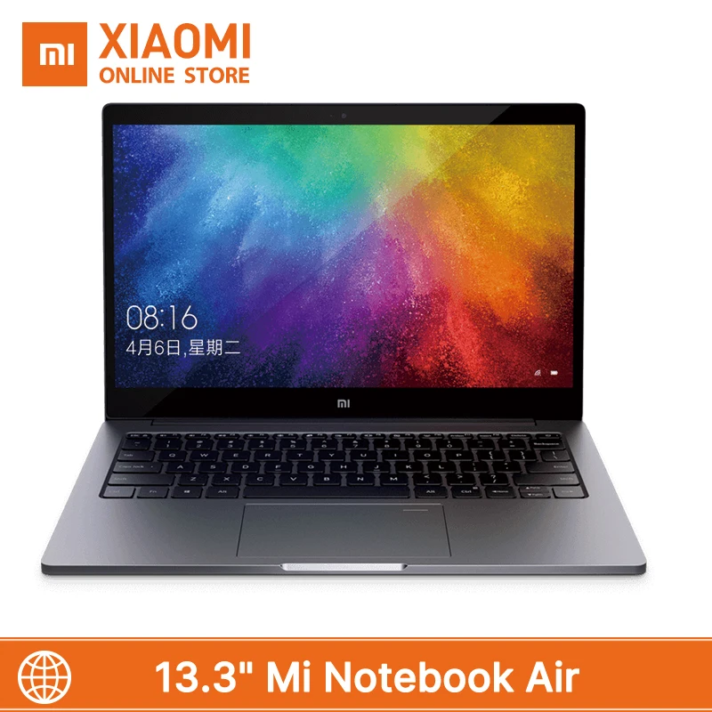 Испания/многоязычная версия 13 3 дюйма Xiaomi Mi ноутбук Air четырехъядерный