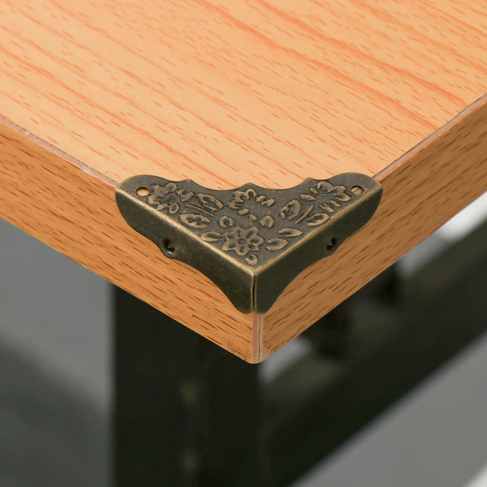 10 шт. упак. винтажный угловой кронштейн антикварные ювелирные изделия деревянная